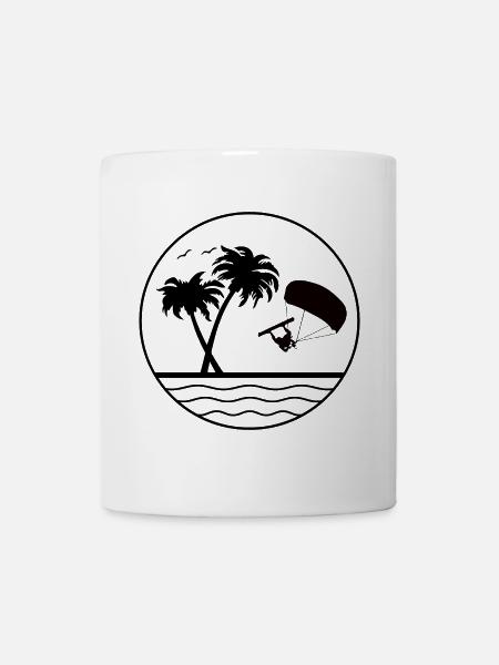 Kite Dreams by the Sea - Mug - white