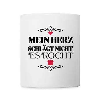 Lustige Sprüche für Köche - Tasse - Weiß - Vorne