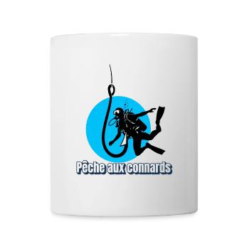 Pêche aux connards - Mug blanc - blanc - Devant