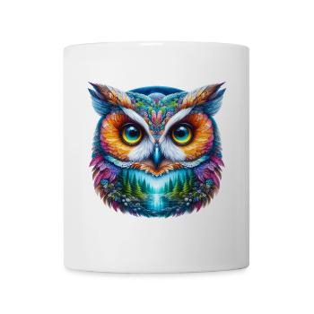 Eule - Tasse - Weiß - Vorne