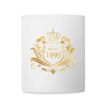 30th Birthday Semper Verum - Established 01/1995 - Mug - white - Front