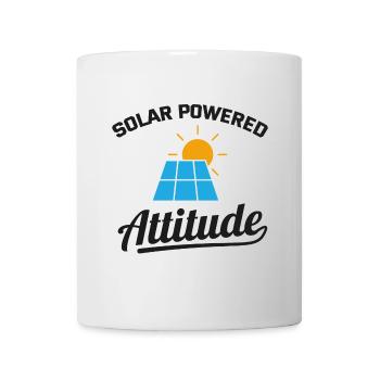 Electrician: Solar Powered Attitude - Mug - white - Front