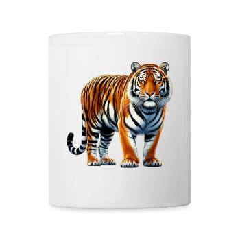 Tigre - Mug blanc - blanc - Devant