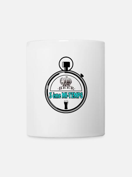 3. Halbzeit - Tasse - Weiß