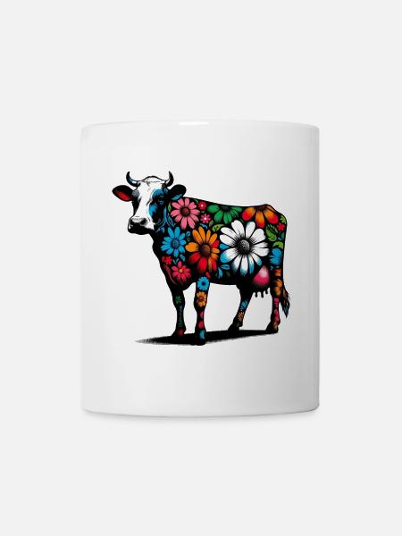 Kuh - Tasse - Weiß