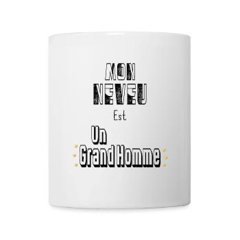 Mon Neveu Est Un Grand Homme - Mug blanc - blanc - Devant