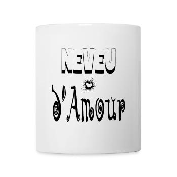 Neveu Amour Cœur - Mug blanc - blanc - Devant