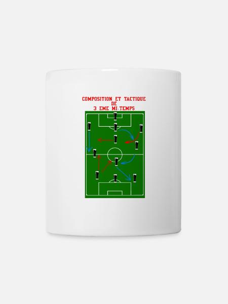 3. Halbzeit - Tasse - Weiß