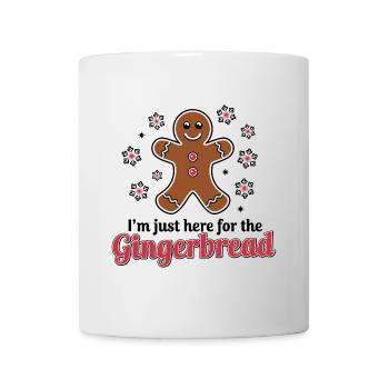 Pain d’épices Bonhomme en pain d’épices Noël - Mug blanc - blanc - Devant