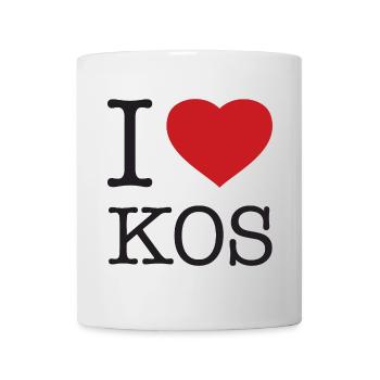 I LOVE KOS Greece Griechenland - Tasse - Weiß - Vorne