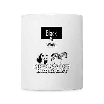 Black & White - Mug - white - Front