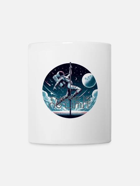 Pole dance astronaute Pole Dance cadeau - Mug blanc - blanc