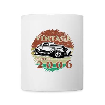 18ème Anniversaire Un Classique - Millésime depuis 2006 - Mug blanc - blanc - Devant