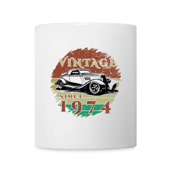50ème Anniversaire Un Classique - Millésime depuis 1974 - Mug blanc - blanc - Devant