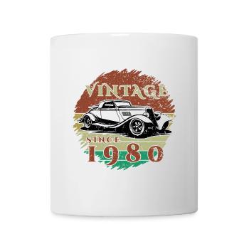 44ème Anniversaire Un Classique - Millésime depuis 1980 - Mug blanc - blanc - Devant
