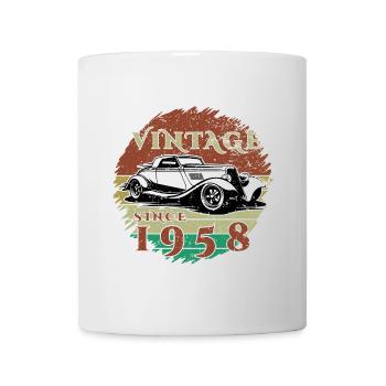 66ème Anniversaire Un Classique - Millésime depuis 1958 - Mug blanc - blanc - Devant