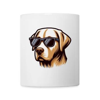 Cool Labrador Dog Head - Mug - white - Front
