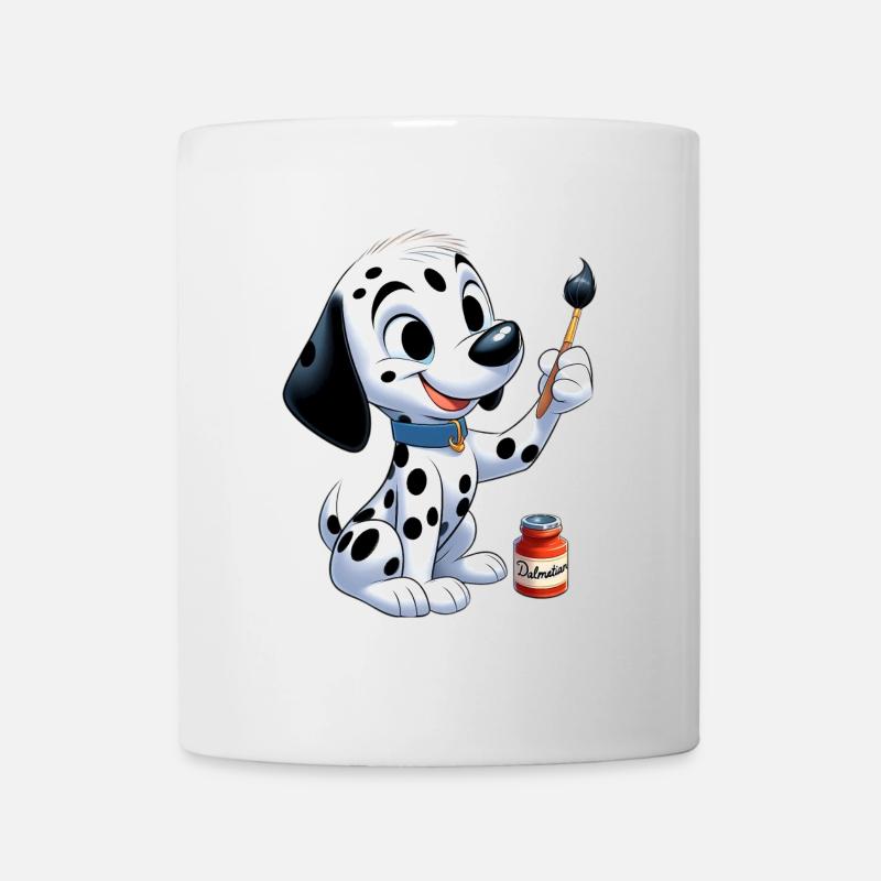 dalmatien 4 - Mug blanc - blanc