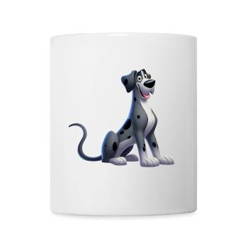 Deutsche Dogge - Tasse - Weiß - Vorne