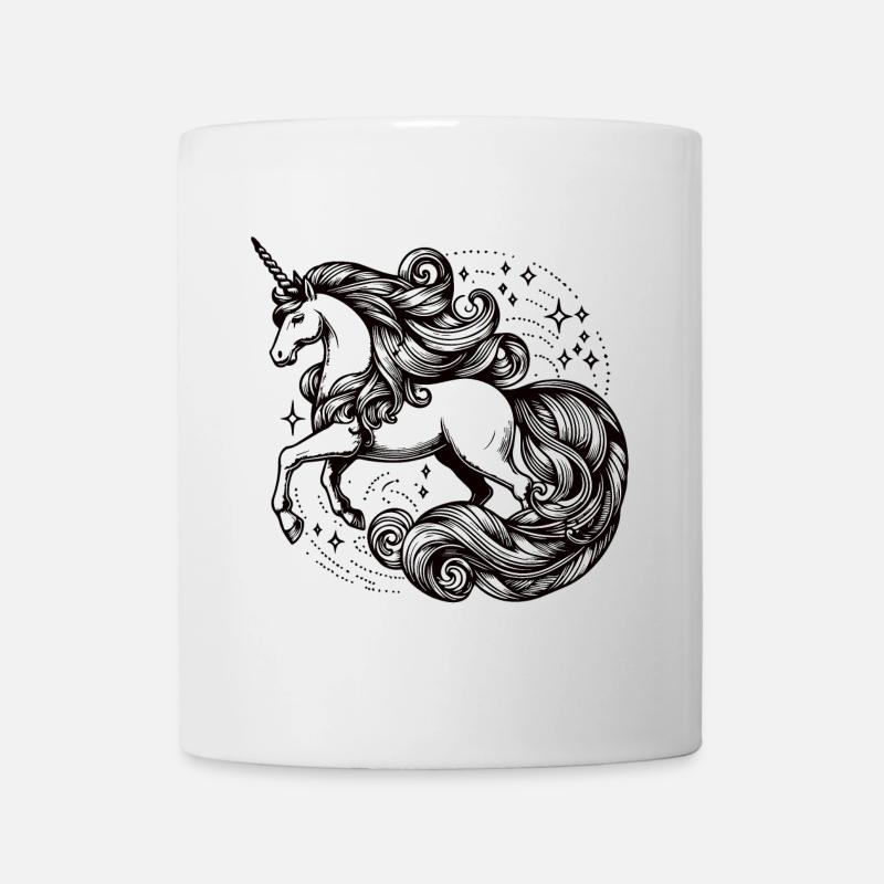 Licorne Magique Licorne Rêve - Mug blanc - blanc