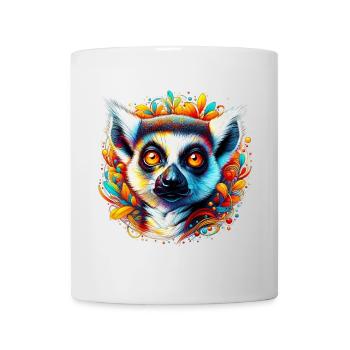 Lémurien - Mug blanc - blanc - Devant