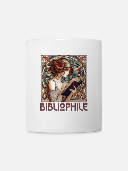 Bibliophile Frau Buch Bücher Lesen Geschenk - Tasse - Weiß