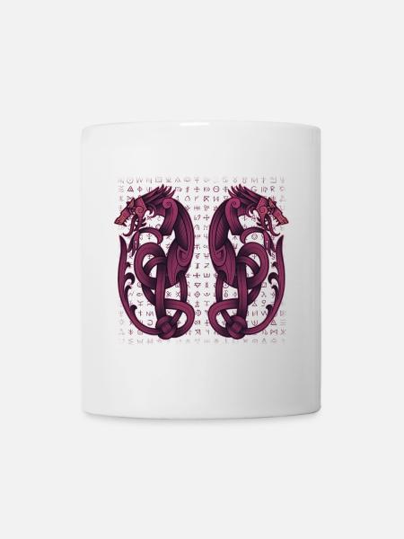 Symbole Nordique - Mug blanc - blanc