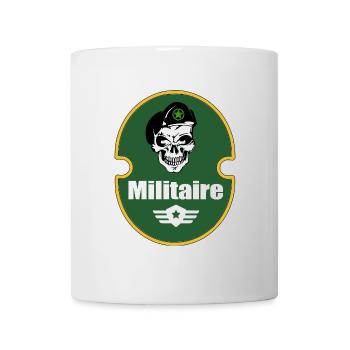 Militaire - Mug blanc - blanc - Devant