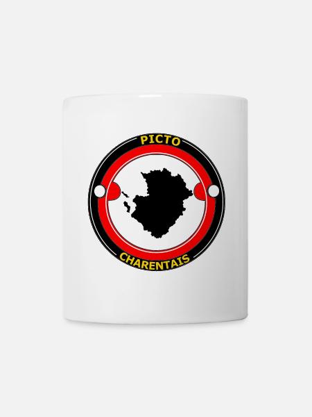 Pikto-Charentais - Tasse - Weiß