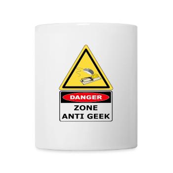 Zone Anti - Geek - Tasse - Weiß - Vorne