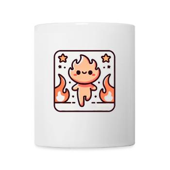 Folge deinem Passion Flame-Charakterabzeichen - Tasse - Weiß - Vorne