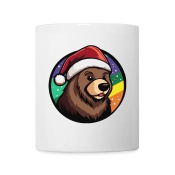 Bear Christmas Animal - Mug - white - Front