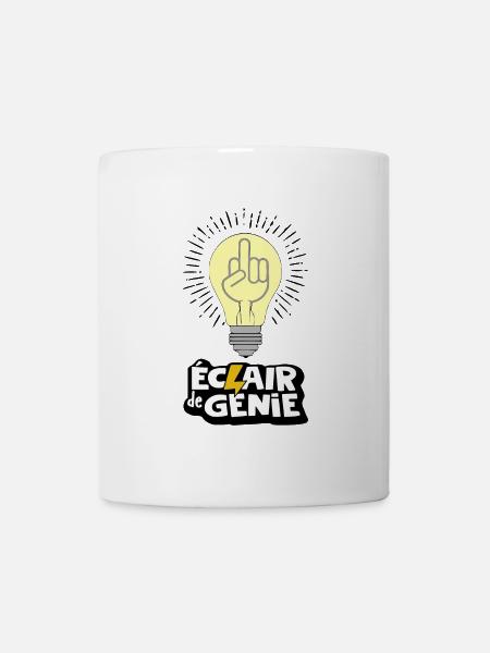 Geistesblitz - Tasse - Weiß