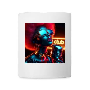 Diva Jazz Club - Mug blanc - blanc - Devant