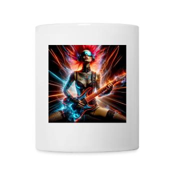 Cyberpunk rocker - Mug - white - Front