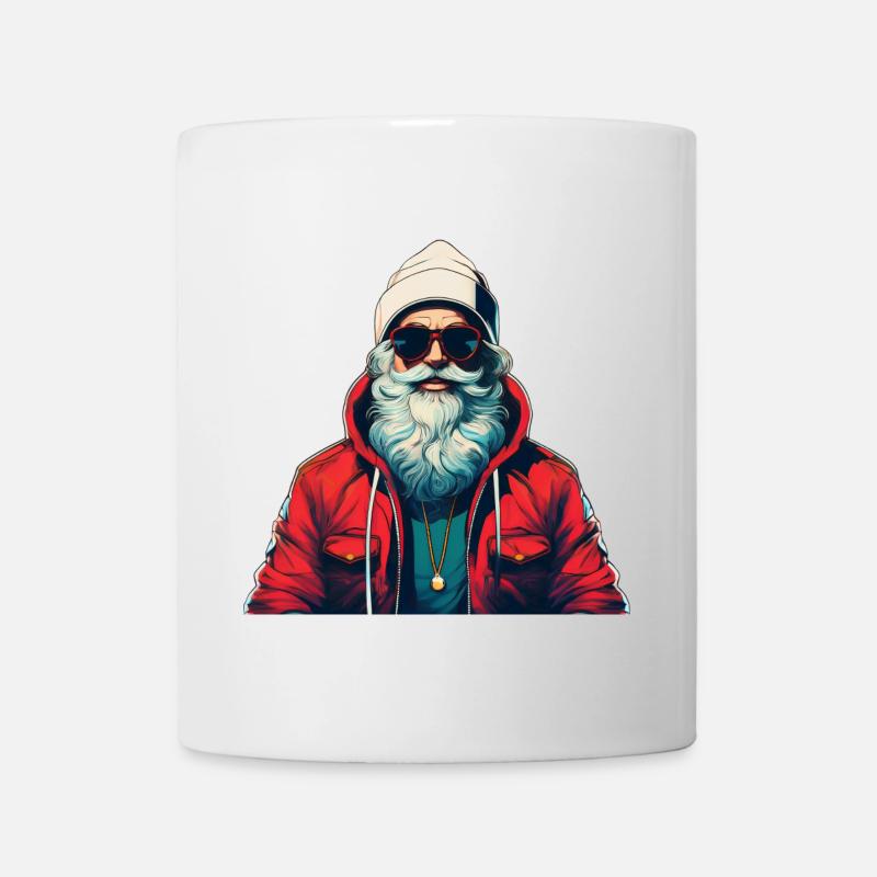 Père Noël urbain - Mug blanc - blanc