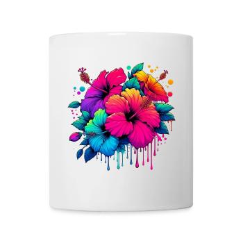 Hibiscus Flowers - Mug - white - Front