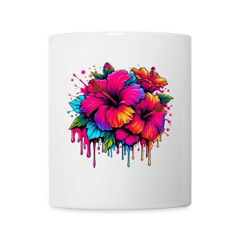 Hibiscus Flowers - Mug - white - Front