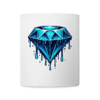 Diamant - Tasse - Weiß - Vorne