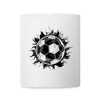 Football Sketch - Mug - white - Front