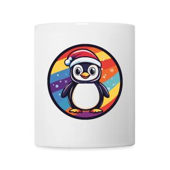 Pinguin Weihnachten Tier - Tasse - Weiß - Vorne