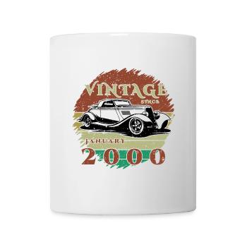 25ème Anniversaire - Classique - Millésime depuis 01/2000 - Mug blanc - blanc - Devant