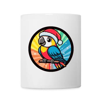 Parrot Christmas Animal - Mug - white - Front