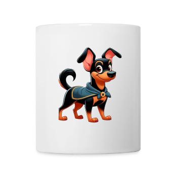 Pinscher 3 - Tasse - Weiß - Vorne