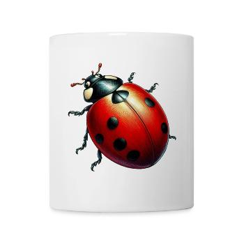Marienkäfer - Tasse - Weiß - Vorne