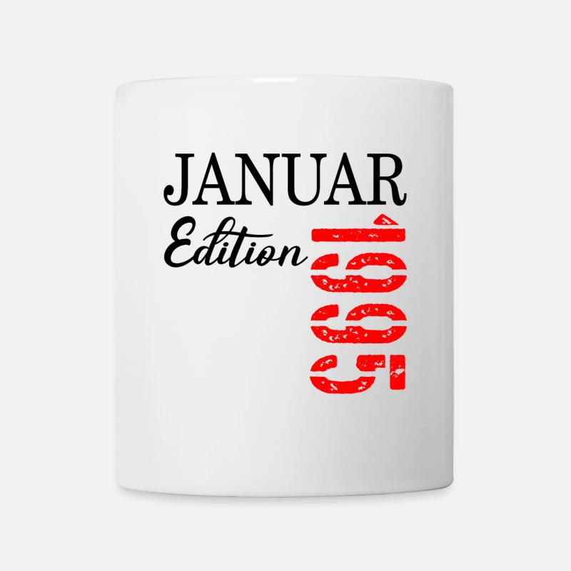 32. GEBURTSTAG JANUAR 1995 - Tasse - Weiß