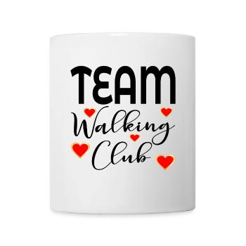 TEAM WALKING CLUB - Mug - white - Front