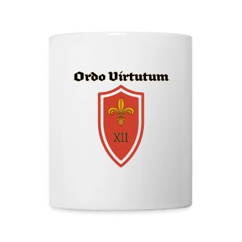 Ordo Virtutum Schild XII - Tasse - Weiß - Vorne