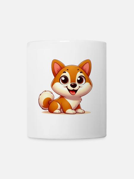 shiba 5 - Mug blanc - blanc