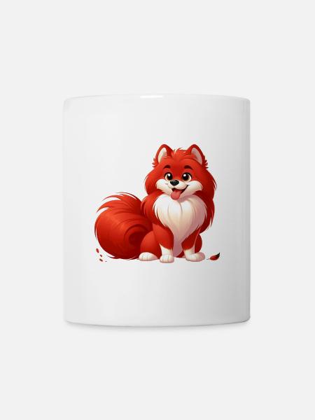 Spitz 2 - Tasse - Weiß